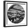 Salon of the P&O Steamship SS India, 1901-null-Framed Giclee Print