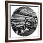 Salon of the P&O Steamship SS India, 1901-null-Framed Giclee Print