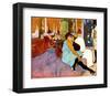 Salon Rue des Moulins-Henri de Toulouse-Lautrec-Framed Giclee Print