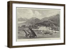 Salonica, on the Shores of the Aegean Sea, Scene of the Recent Conflagration-null-Framed Giclee Print