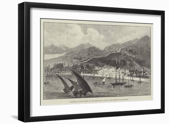 Salonica, on the Shores of the Aegean Sea, Scene of the Recent Conflagration-null-Framed Giclee Print
