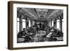 Saloon Car on the Orient Express, C1895-null-Framed Giclee Print