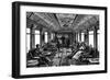 Saloon Car on the Orient Express, C1895-null-Framed Giclee Print