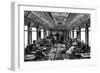 Saloon Car on the Orient Express, C1895-null-Framed Giclee Print