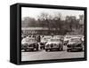 Saloon Car Race at the International '200' Meeting at Aintree, Jaguar S-Type Saloon Car, April 1961-null-Framed Stretched Canvas