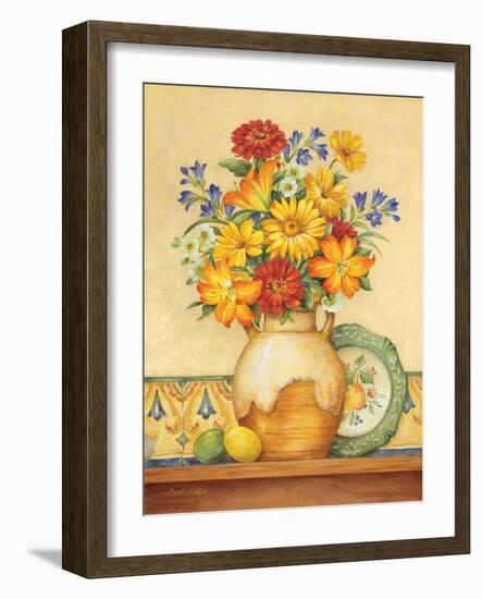 Salsa Lilies-Pamela Gladding-Framed Art Print