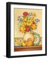 Salsa Lilies-Pamela Gladding-Framed Art Print