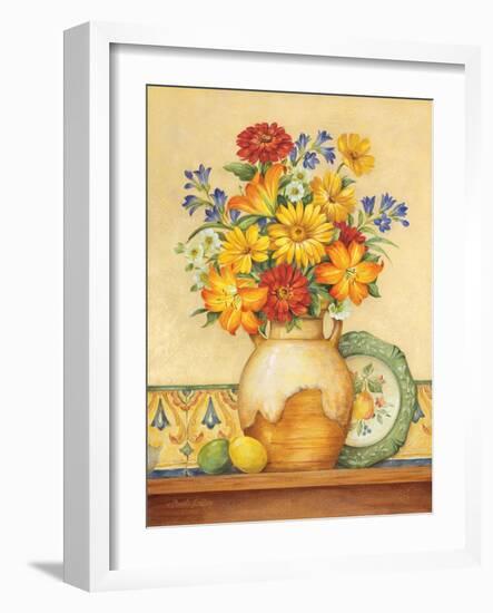 Salsa Lilies-Pamela Gladding-Framed Art Print