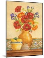 Salsa Poppies-Pamela Gladding-Mounted Art Print