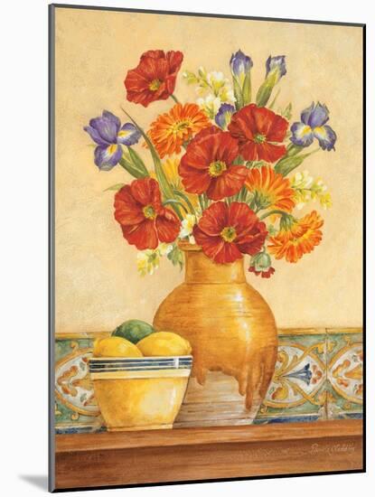 Salsa Poppies-Pamela Gladding-Mounted Art Print