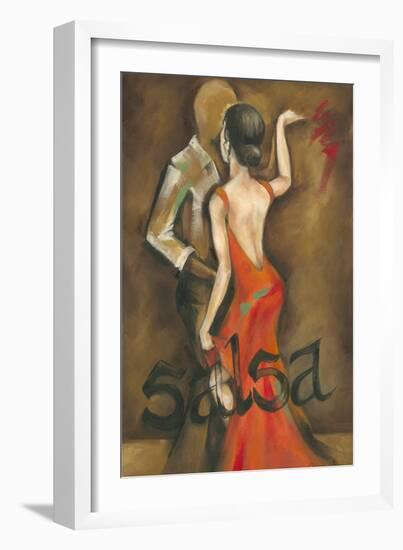 Salsa-Jennifer Goldberger-Framed Art Print