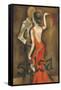 Salsa-Jennifer Goldberger-Framed Stretched Canvas