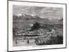 Salsburg, from the Kapuzinerberg, Austria, 19th Century-Taylor-Mounted Giclee Print