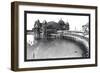 Salt Air Pavillon, Great Salt Lake, Utah-William Henry Jackson-Framed Art Print