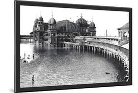 Salt Air Pavillon, Great Salt Lake, Utah-William Henry Jackson-Mounted Art Print