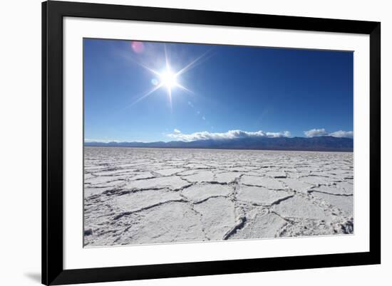 Salt Badwater Formations in Death Valley National Park-tobkatrina-Framed Photographic Print