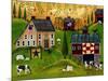 Salt Box Dairy Farm Cheryl Bartley-Cheryl Bartley-Mounted Giclee Print