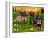 Salt Box Dairy Farm Cheryl Bartley-Cheryl Bartley-Framed Giclee Print