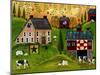 Salt Box Dairy Farm Cheryl Bartley-Cheryl Bartley-Mounted Giclee Print