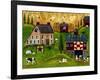 Salt Box Dairy Farm Cheryl Bartley-Cheryl Bartley-Framed Giclee Print