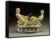 Salt Cellar or Saliera, Belonging to King Francis I of France of the Earth and Sea United-Benvenuto Cellini-Framed Stretched Canvas