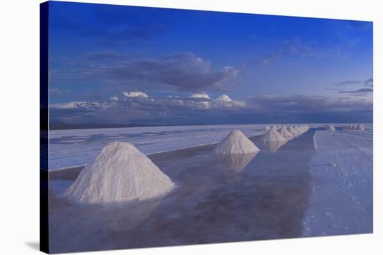 Salt Cones, Salar De Uyuni, Potosi, Bolivia, South America-Gabrielle and Michel Therin-Weise-Stretched Canvas