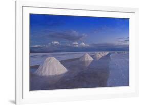 Salt Cones, Salar De Uyuni, Potosi, Bolivia, South America-Gabrielle and Michel Therin-Weise-Framed Photographic Print