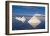 Salt Cones, Salar De Uyuni, Potosi, Bolivia, South America-Gabrielle and Michel Therin-Weise-Framed Photographic Print