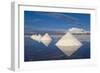 Salt Cones, Salar De Uyuni, Potosi, Bolivia, South America-Gabrielle and Michel Therin-Weise-Framed Photographic Print