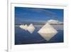 Salt Cones, Salar De Uyuni, Potosi, Bolivia, South America-Gabrielle and Michel Therin-Weise-Framed Photographic Print