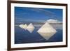 Salt Cones, Salar De Uyuni, Potosi, Bolivia, South America-Gabrielle and Michel Therin-Weise-Framed Photographic Print