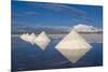 Salt Cones, Salar De Uyuni, Potosi, Bolivia, South America-Gabrielle and Michel Therin-Weise-Mounted Photographic Print