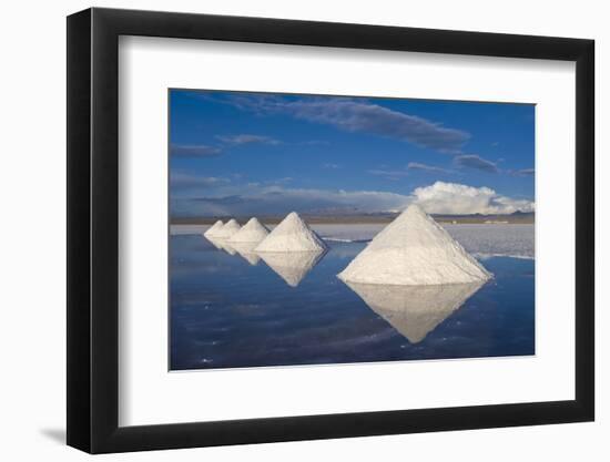 Salt Cones, Salar De Uyuni, Potosi, Bolivia, South America-Gabrielle and Michel Therin-Weise-Framed Photographic Print