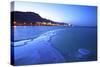 Salt Deposit in Foreground Looking Towards Ein Bokek, Ein Bokek, Dead Sea, Israel, Middle East-Neil Farrin-Stretched Canvas