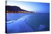 Salt Deposit in Foreground Looking Towards Ein Bokek, Ein Bokek, Dead Sea, Israel, Middle East-Neil Farrin-Stretched Canvas