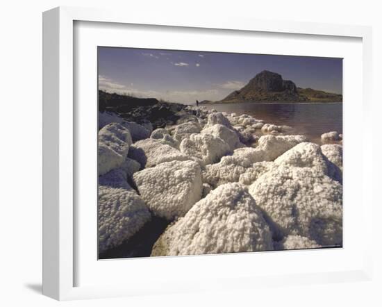 Salt Deposits, Great Salt Lake-Bill Eppridge-Framed Photographic Print