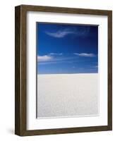 Salt Desert of Uyuni, Bolivia, South America-Mark Chivers-Framed Photographic Print