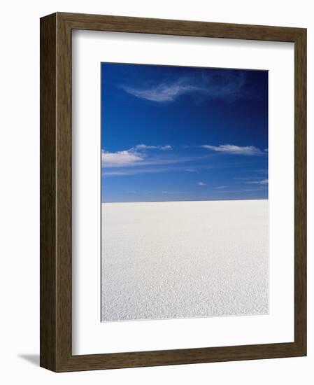 Salt Desert of Uyuni, Bolivia, South America-Mark Chivers-Framed Photographic Print