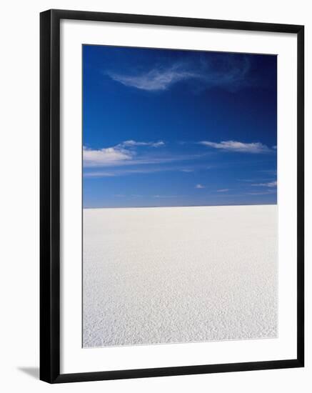 Salt Desert of Uyuni, Bolivia, South America-Mark Chivers-Framed Photographic Print