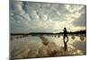 Salt Farm in Eastern, Thailand-isarescheewin-Mounted Photographic Print