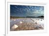 Salt Farm in Eastern, Thailand-isarescheewin-Framed Photographic Print