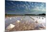 Salt Farm in Eastern, Thailand-isarescheewin-Mounted Photographic Print