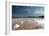 Salt Farm in Eastern, Thailand-isarescheewin-Framed Photographic Print