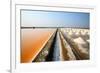 Salt Fields at Phetchaburi, Thailand-isarescheewin-Framed Photographic Print