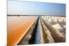 Salt Fields at Phetchaburi, Thailand-isarescheewin-Mounted Photographic Print