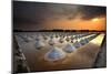 Salt Fields, Phetchaburi, Thailand-isarescheewin-Mounted Photographic Print