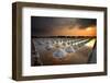 Salt Fields, Phetchaburi, Thailand-isarescheewin-Framed Photographic Print