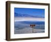 Salt Flats Badwater Death Valley, California, Nevada, USA-Nigel Francis-Framed Photographic Print