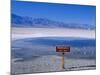 Salt Flats Badwater Death Valley, California, Nevada, USA-Nigel Francis-Mounted Photographic Print