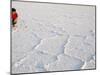 Salt Flats Beside Lac Assal in Rift Valley 152M Below Sea Level, Afar Triangle, Djibouti, Africa-Tony Waltham-Mounted Photographic Print